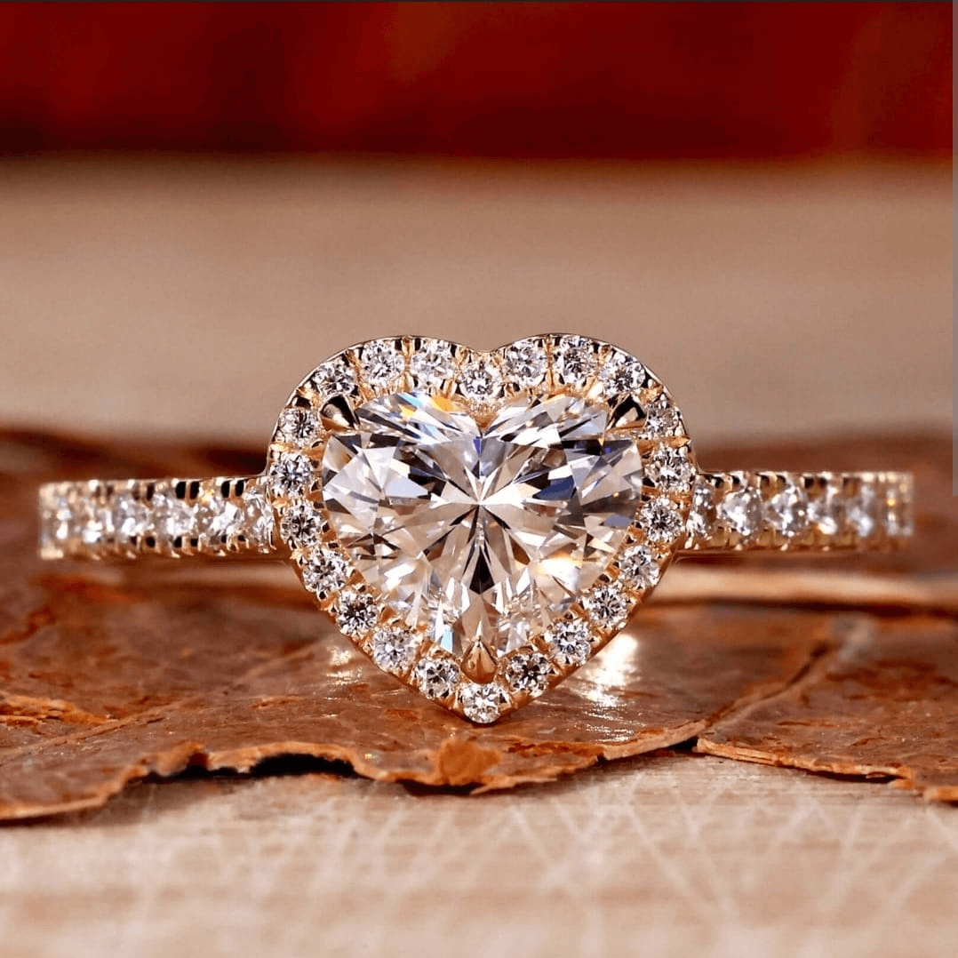 Express Your Love with the Perfect Heart Diamond Ring