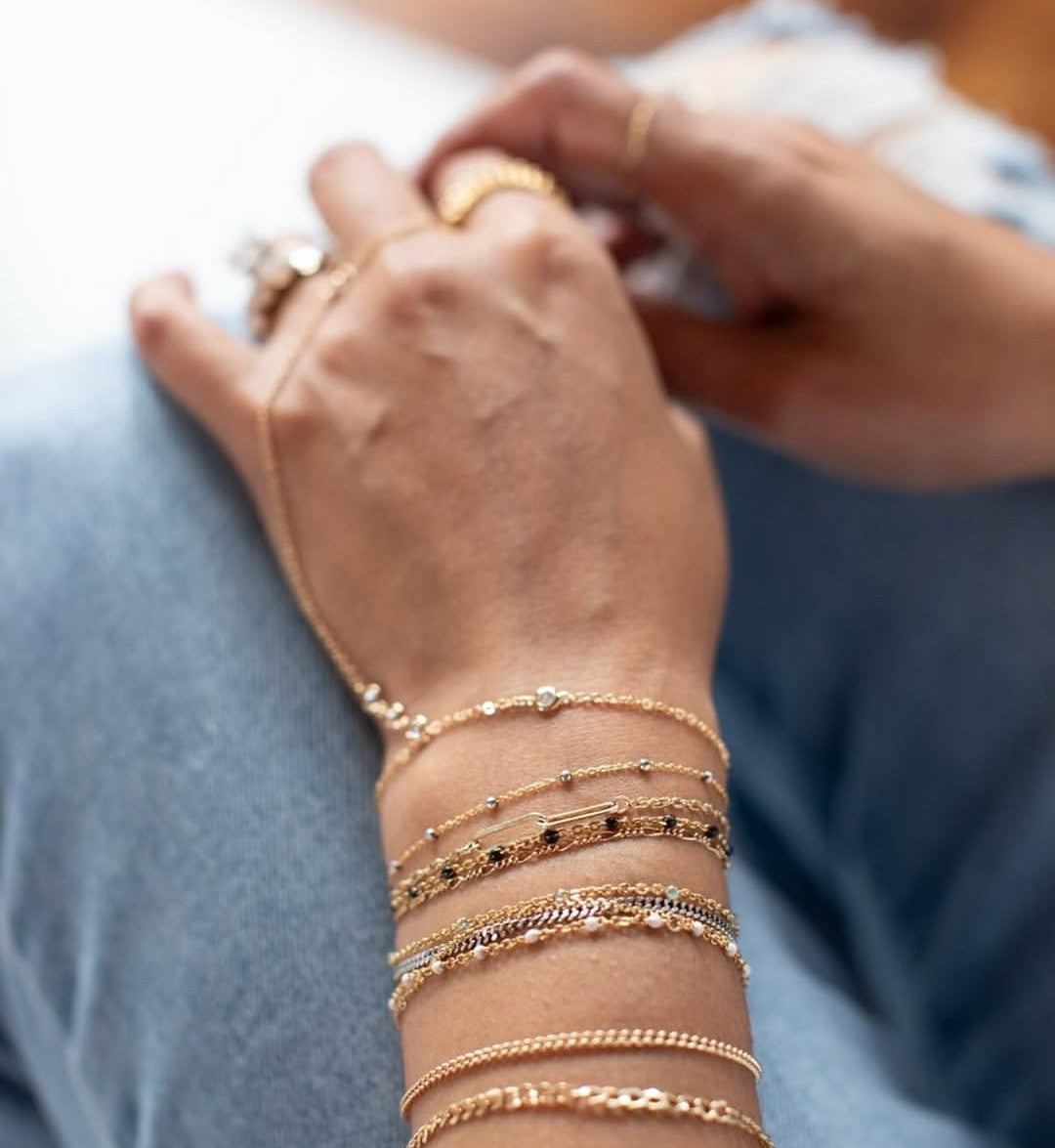 Permanent Bracelet Stacking
