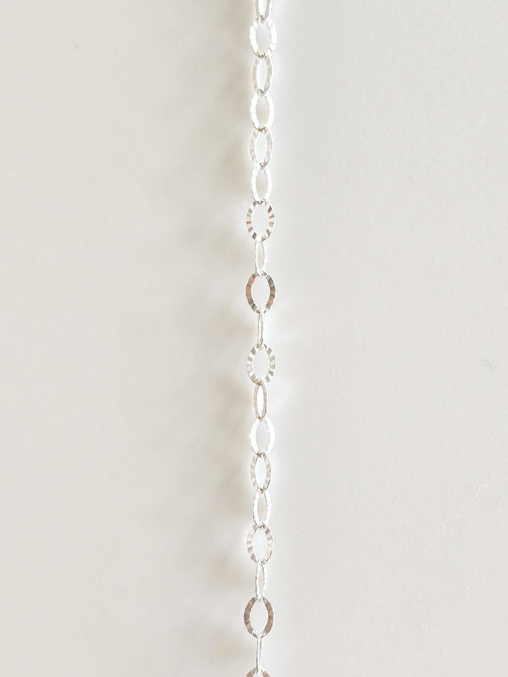 Starbust Sterling Silver Chain