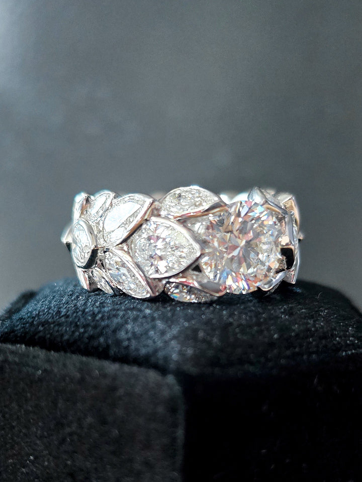 Blue Dragon Diamond Ring