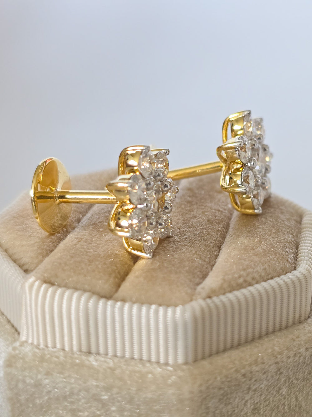 Diamond Stud Earrings
