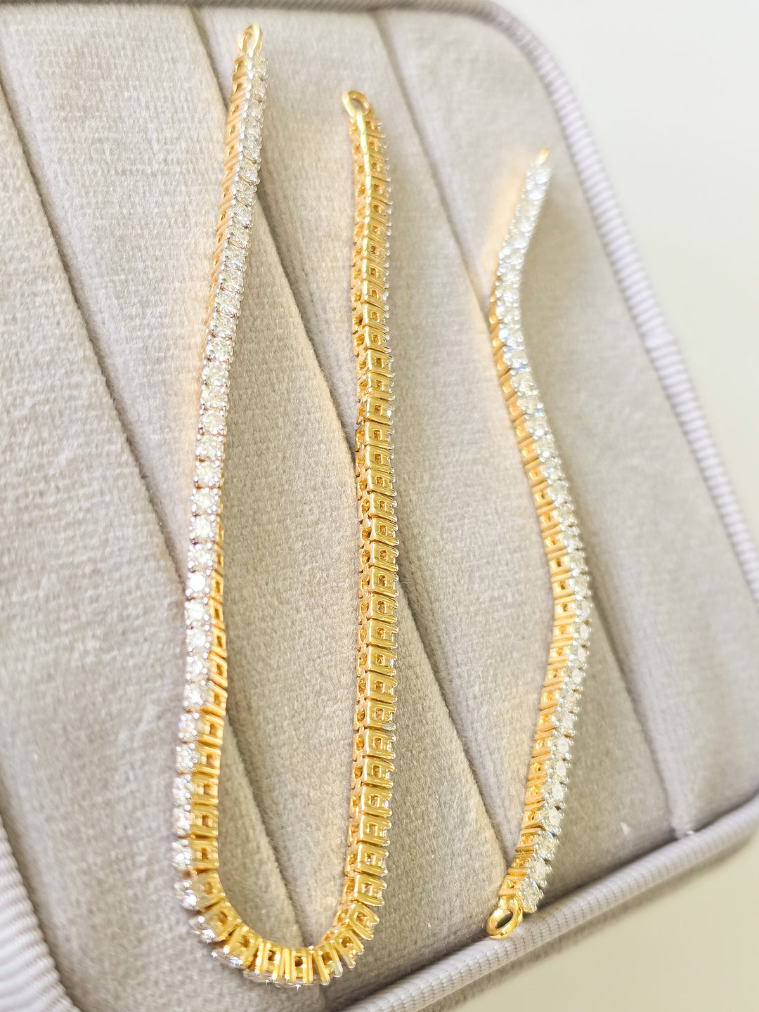 Diamond Tennis Bracelet Connector (Various Sizes)