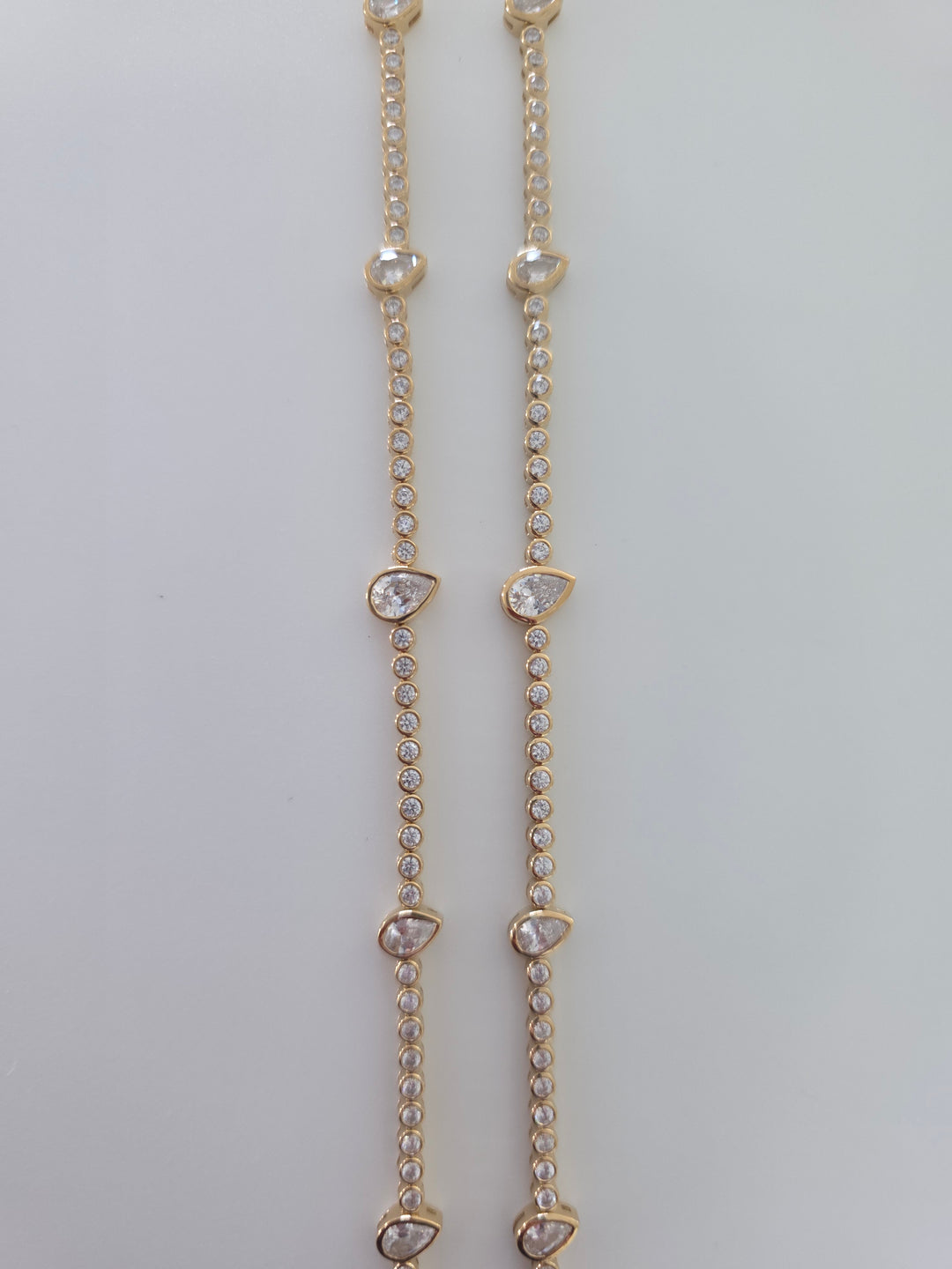 Pear Tennis Bracelet 