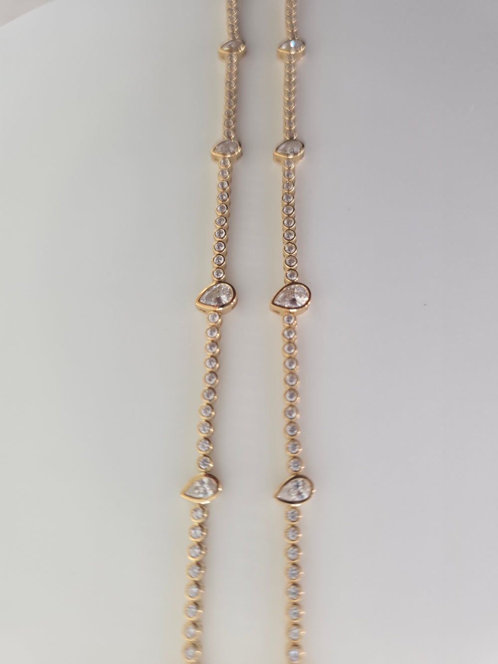 Pear Tennis Bracelet 