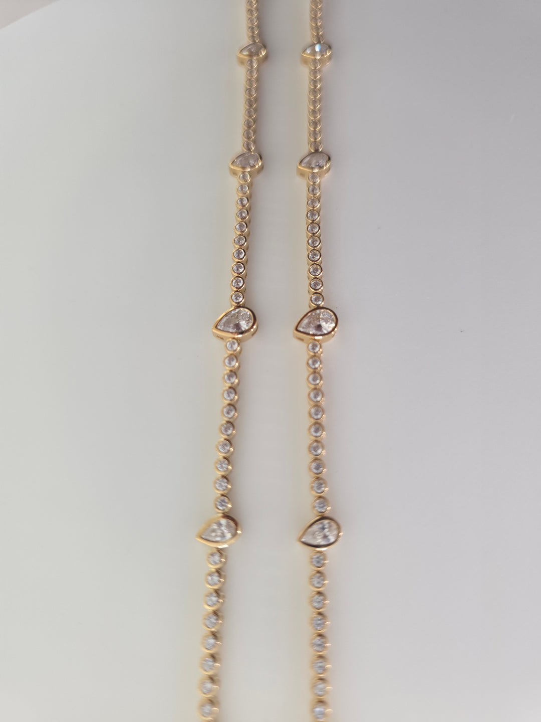 Pear Tennis Bracelet 