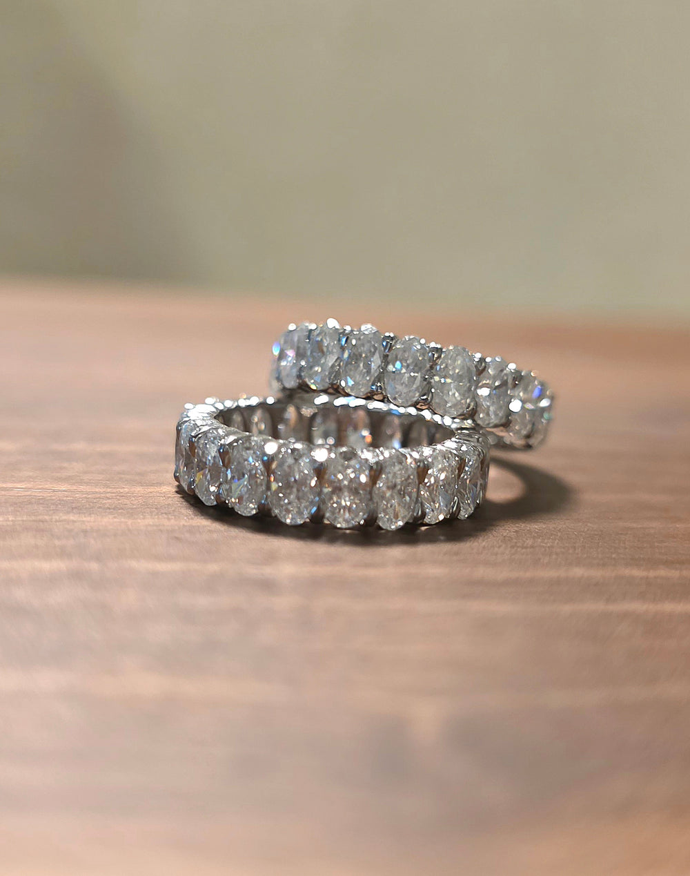 Oval Eternity Diamond Band