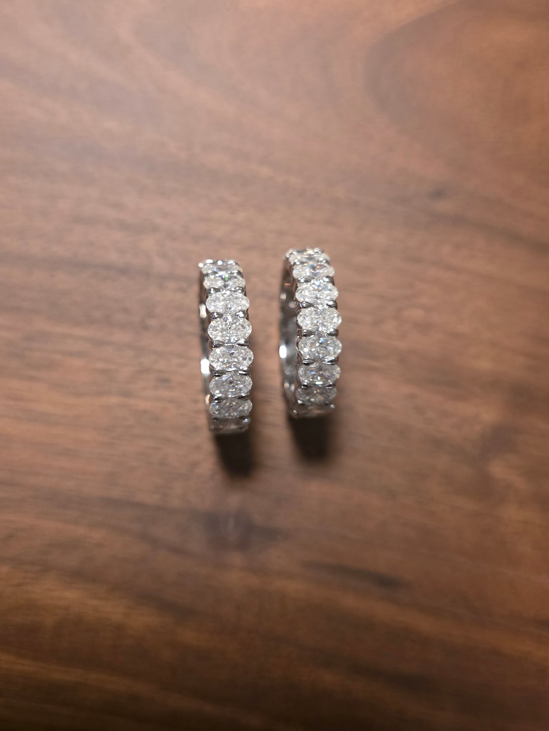 Oval Eternity Diamond Band