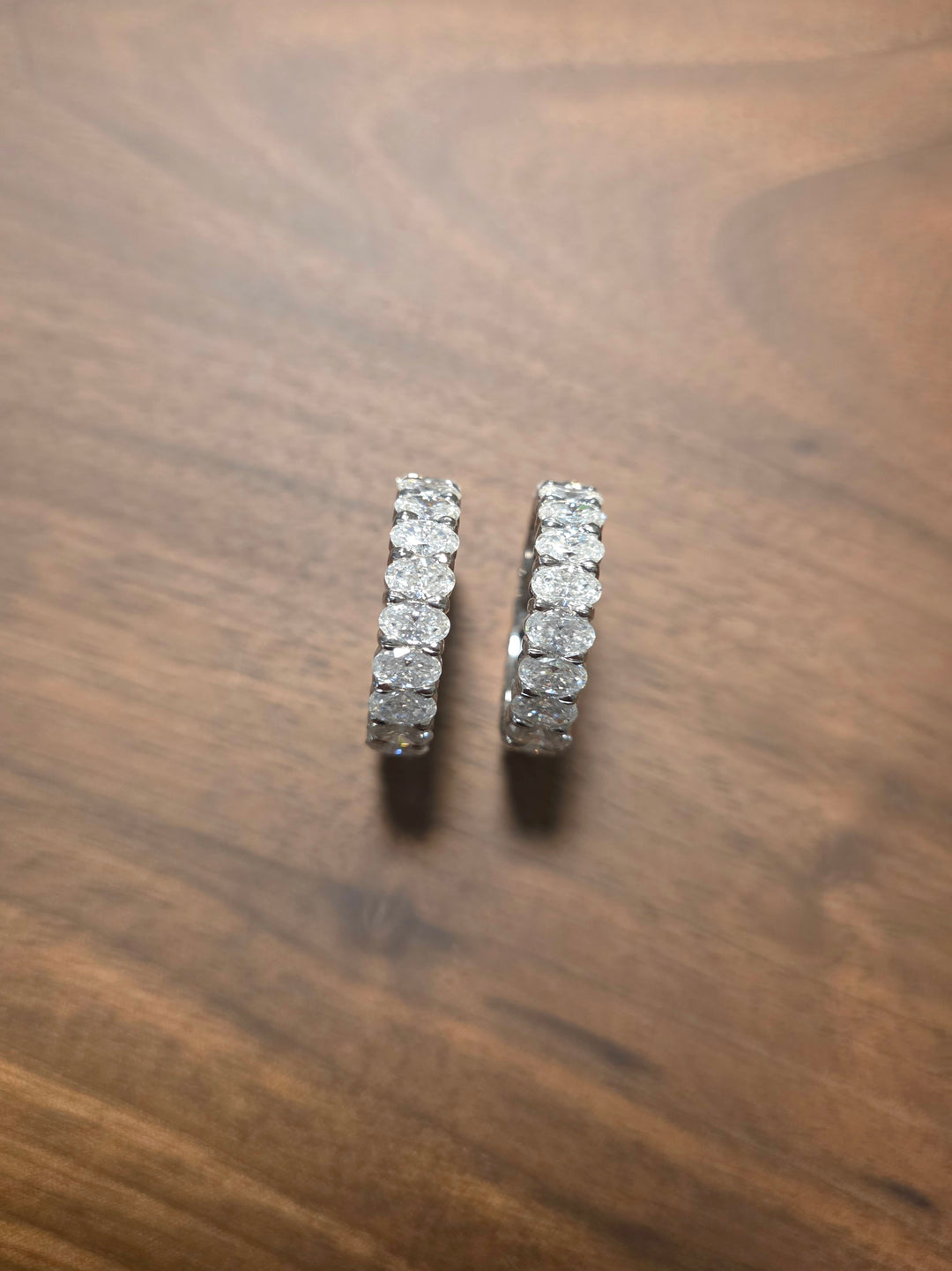 Oval Eternity Diamond Band