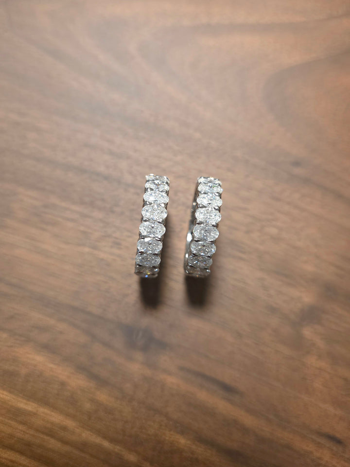 Oval Eternity Diamond Band