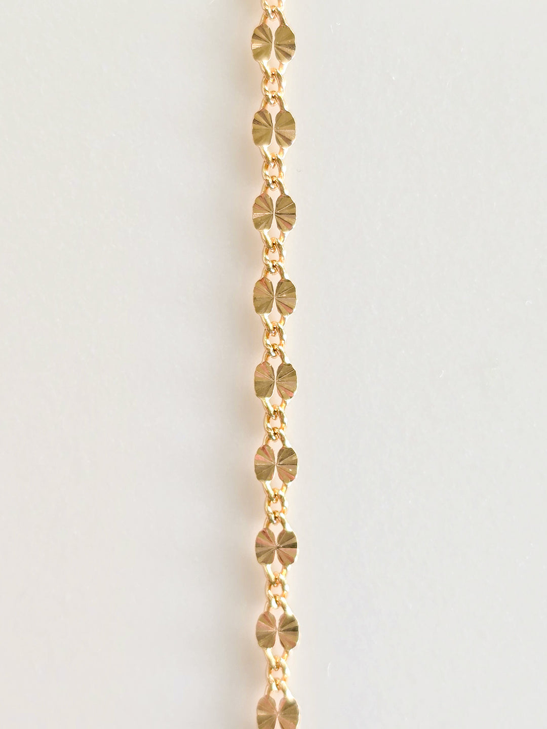 Sequin Gold Chain