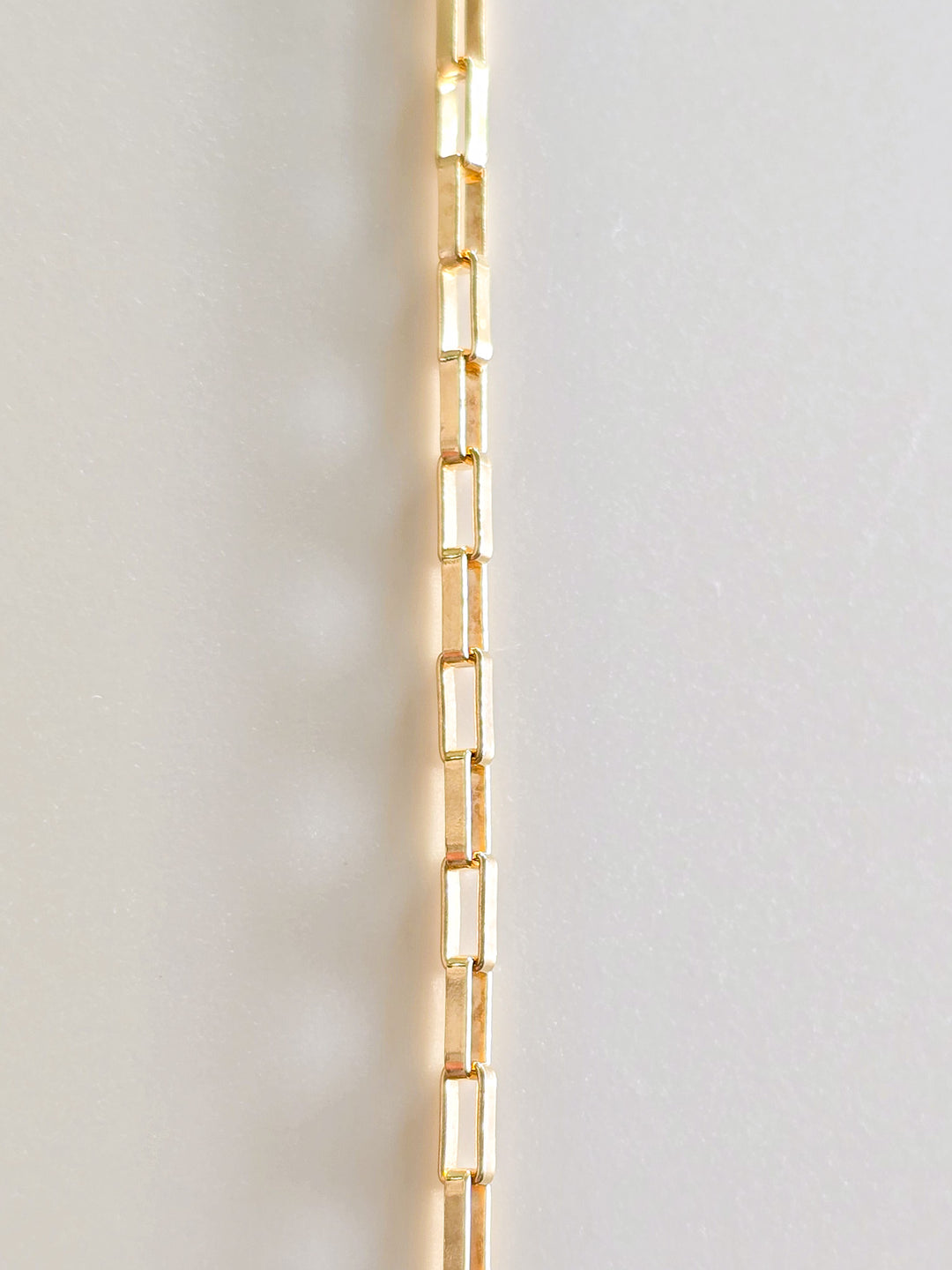 Boxy Paperclip Gold Chain