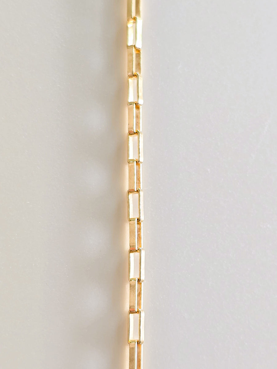 Boxy Paperclip Gold Chain