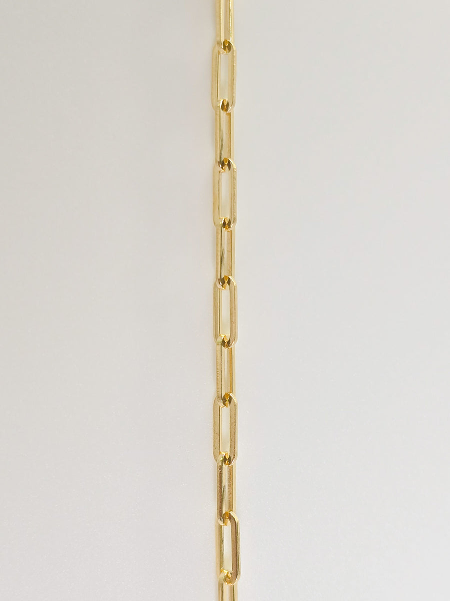 Paperclip Gold Chain