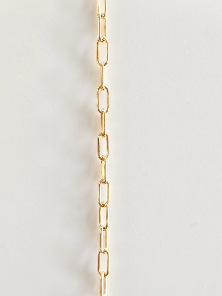 Paperclip Gold Chain