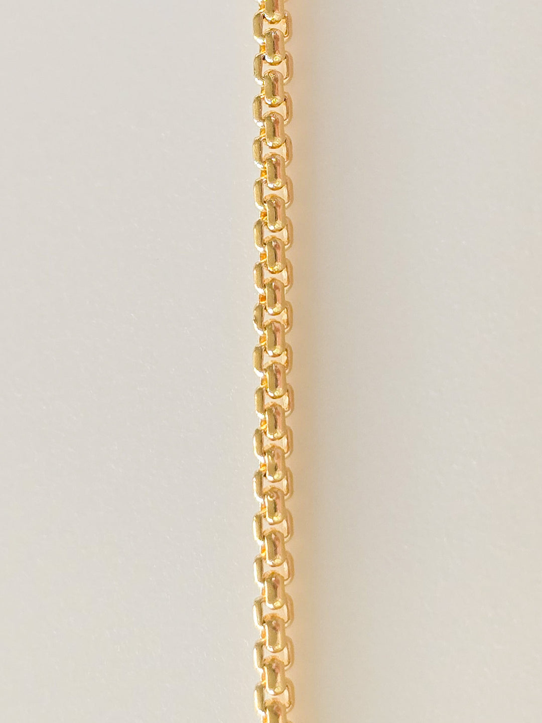 Yellow Gold Box Chain