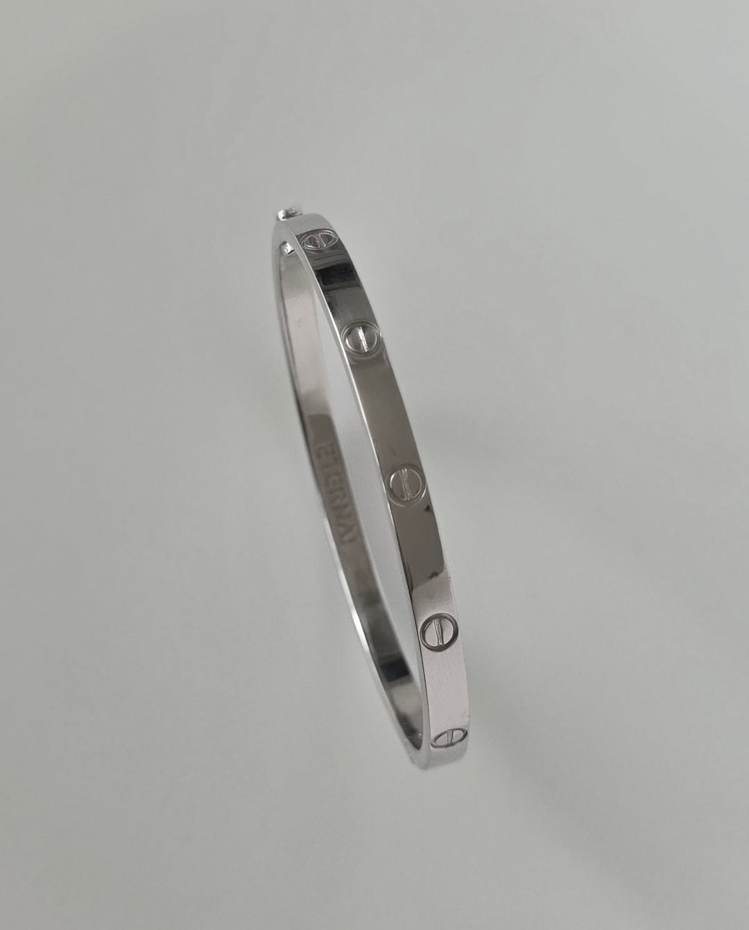 The Sterling Silver Anavi Bangle