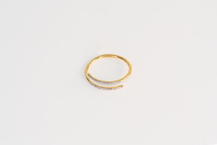 Golden Wrap Ring