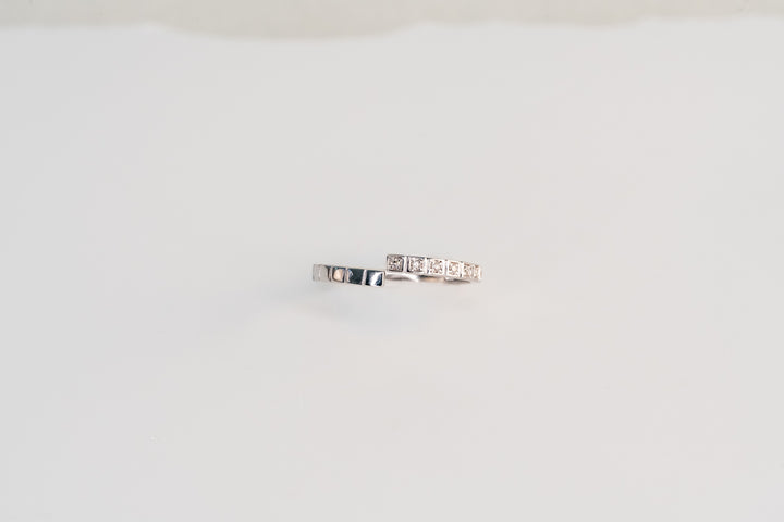 Diamond Slash Ring