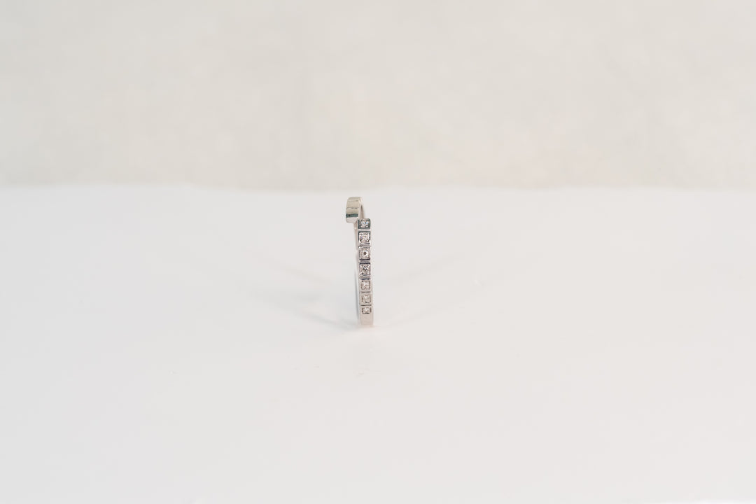 The Diamond Slash Ring