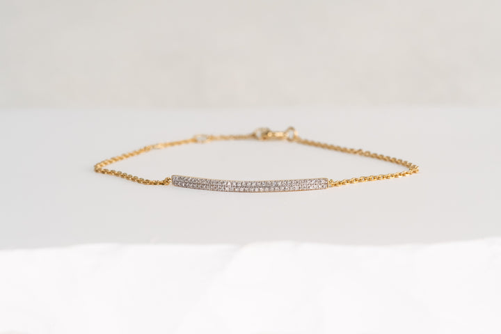 Double Row Pavé Bracelet