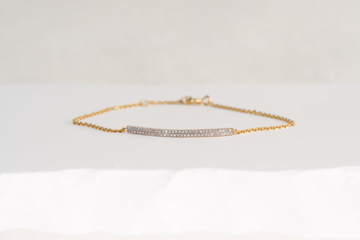 Double Row Pavé Bracelet