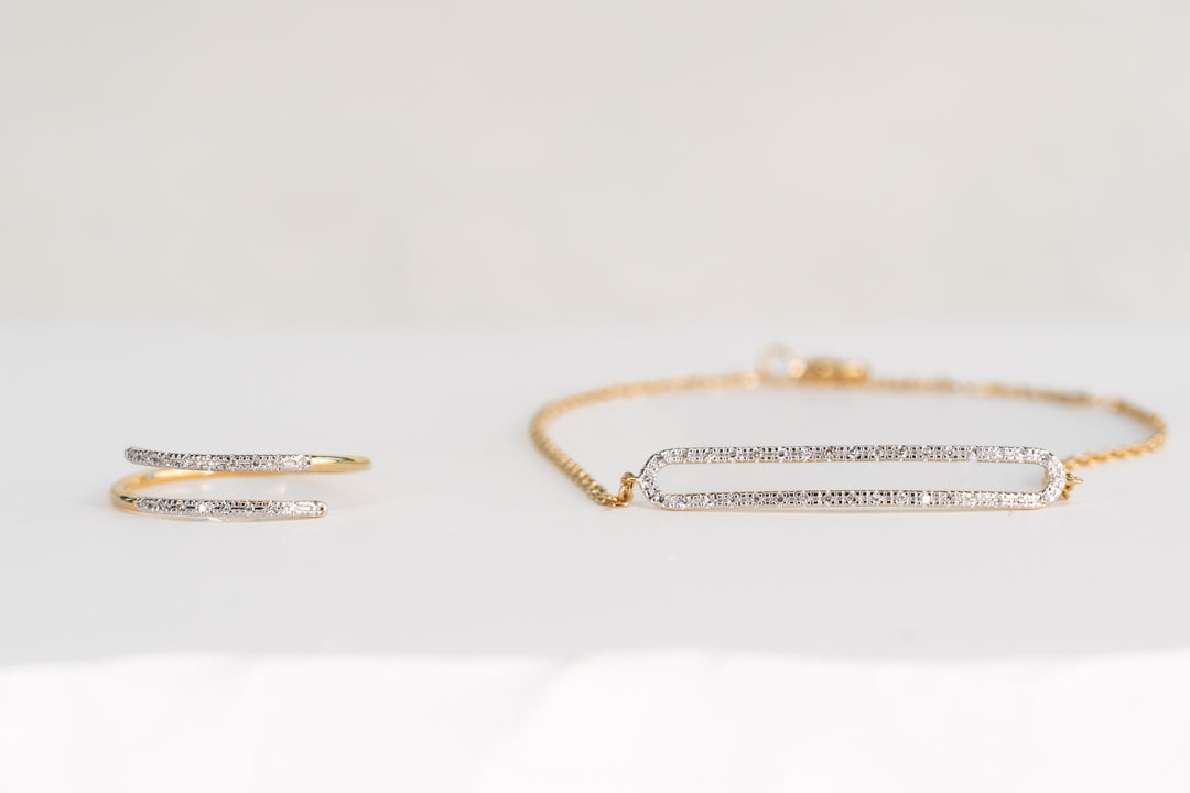 The Diamond Frame Bracelet