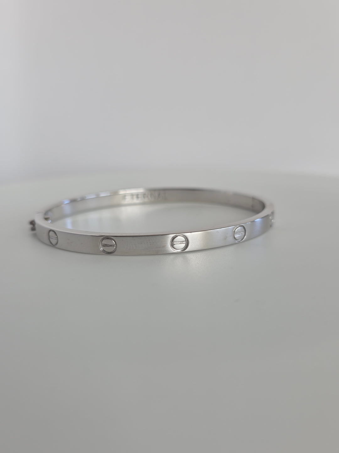 The Sterling Silver Anavi Bangle