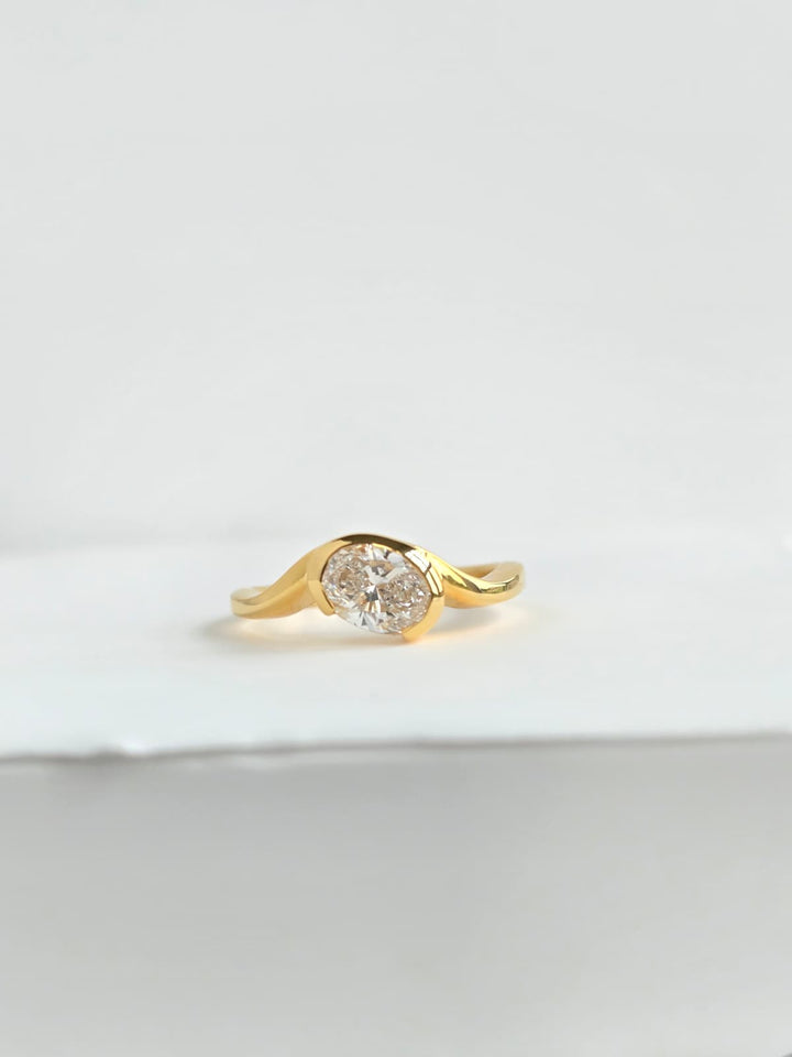 Gold Diamond Ring