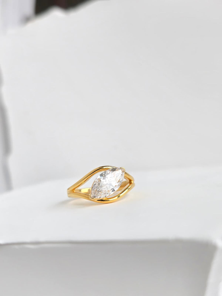 Gold Diamond Ring