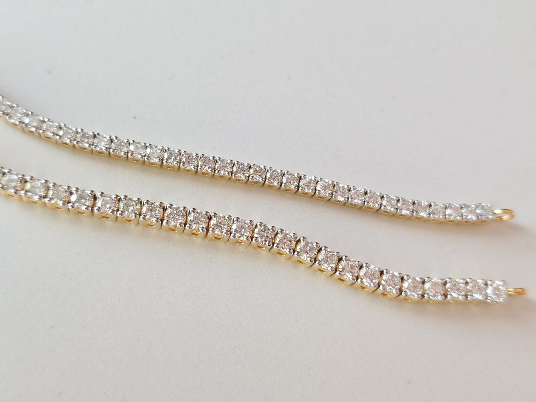 Diamond Tennis Bracelet Connector (Various Sizes)